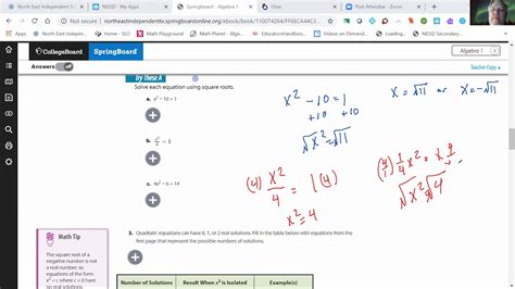 springboard algebra 1 unit 5 answers Kindle Editon