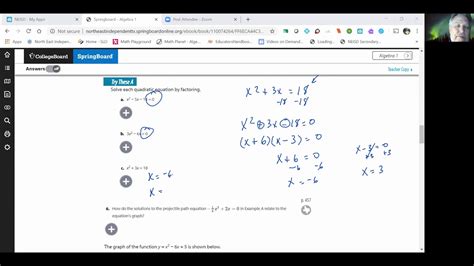 springboard algebra 2 unit 3 answers Reader