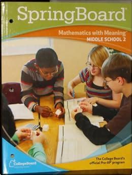 springboard mathematics meaning middle school 2 answers Reader