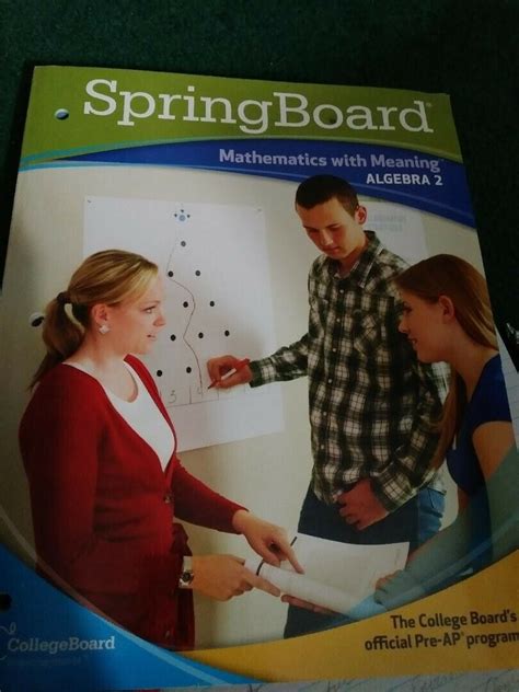 springboard mathematics with meaning algebra 2 answer Kindle Editon