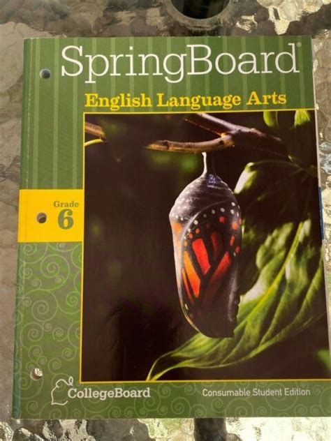 springboard workbook 6th grade language arts 2014 Ebook Epub