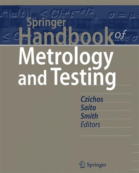 springer handbook of metrology and testing springer handbook of metrology and testing Reader