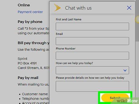 sprint customer service mailing address Reader