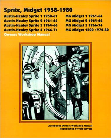 sprite midget 1958 1980 owners workshop manual Ebook Epub