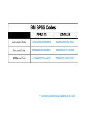 spss 20 licence code pdf Kindle Editon