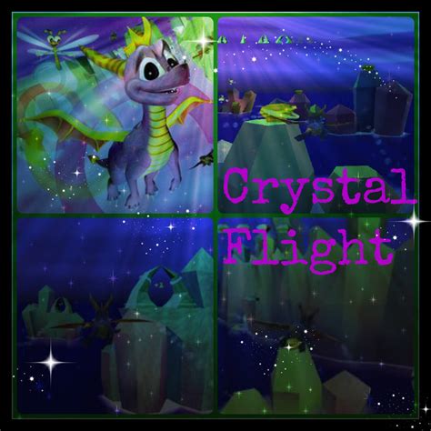 spyro crystal flight