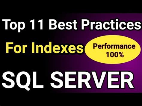 sql server 2008 index maintenance best practices Epub