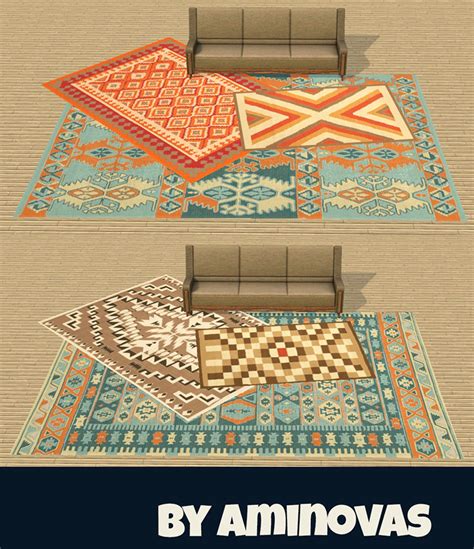 square corner rug sims 4