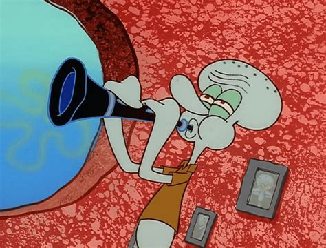 squidward playing clarinet