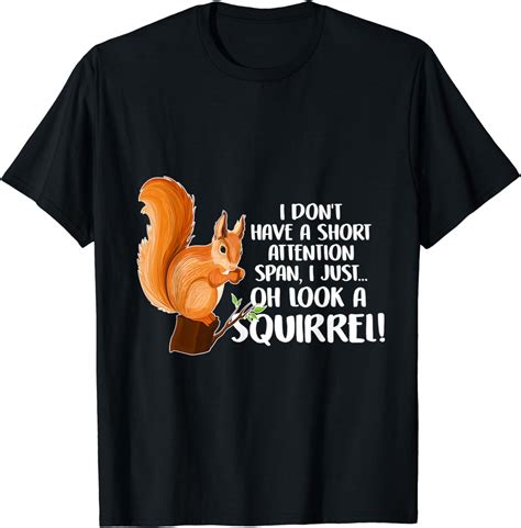 squirrel t shirt funny