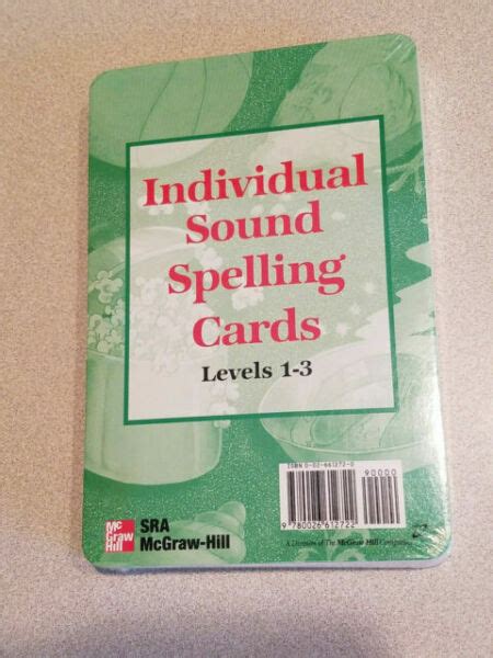 sra mcgraw hill individual sound spelling cards Epub