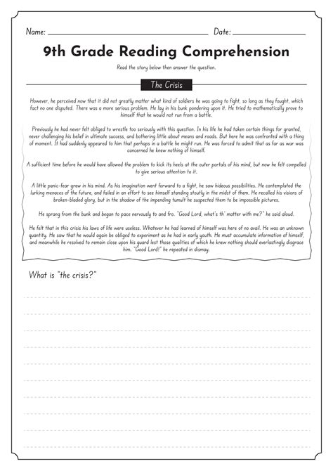 sri test practice 9th grade student PDF Reader