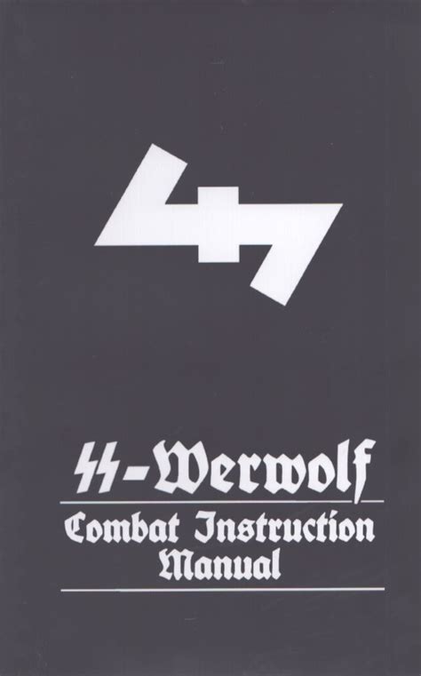 ss werwolf combat instruction manual Kindle Editon