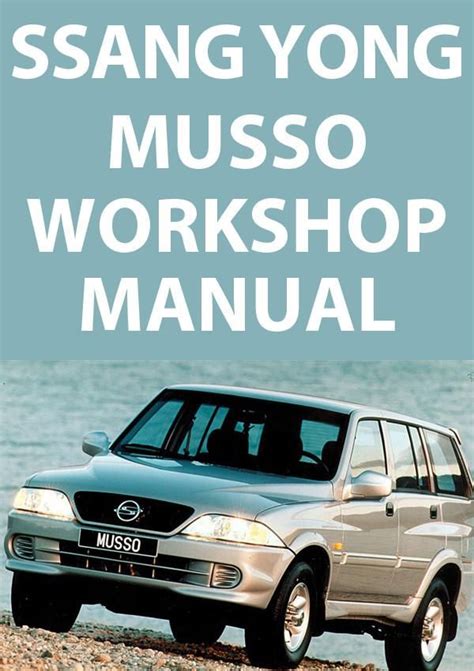 ssangyong musso deisel manual PDF