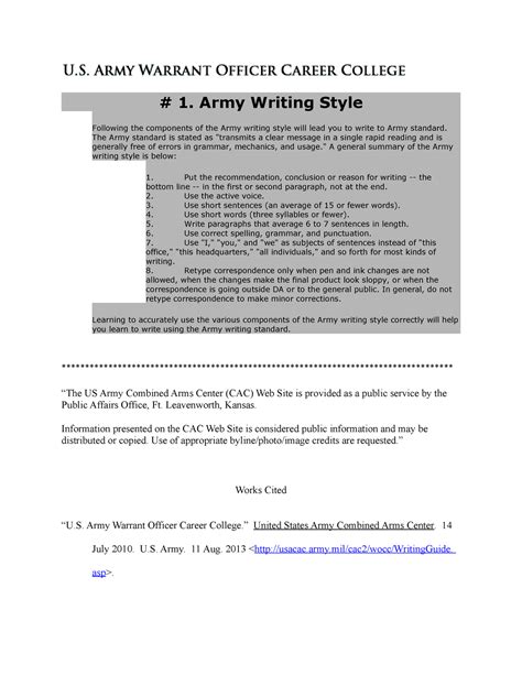 ssd army writing style answers Ebook Doc