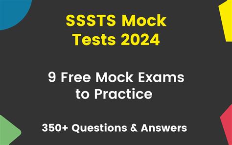 sssts test questions paper 4 PDF