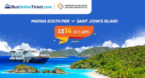 st john island ferry ticket price