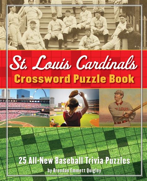 st louis cardinals crossword puzzle book 25 all new baseball trivia puzzles crossword puzzle books cider mill Reader