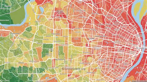st louis county crime mapping