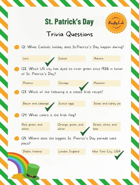 st patrick's day icebreaker questions