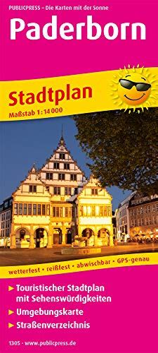 stadtplan paderborn sehensw rdigkeiten stra enverzeichnis beschriftbar PDF