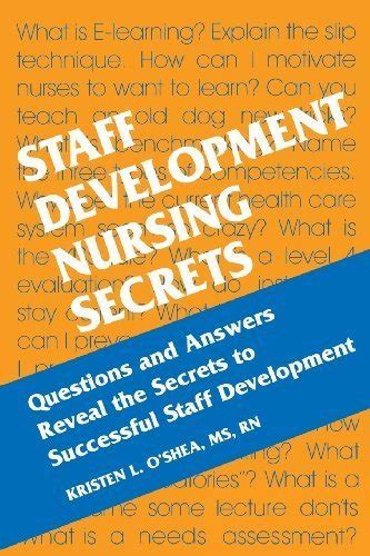 staff development nursing secrets 1e Epub