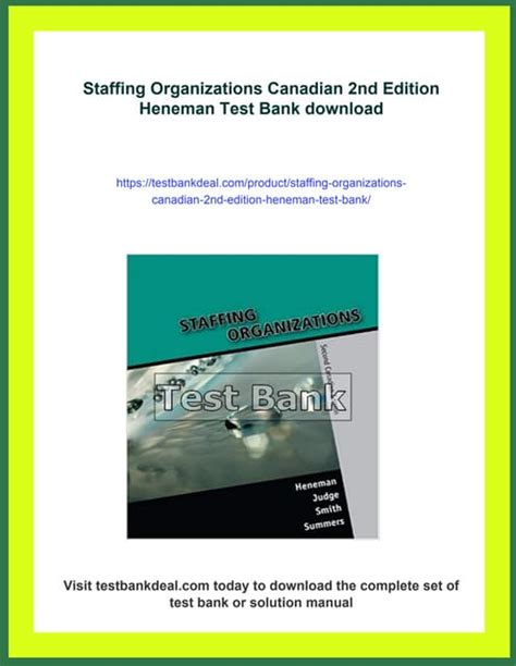 staffing organizations 2nd edition Doc
