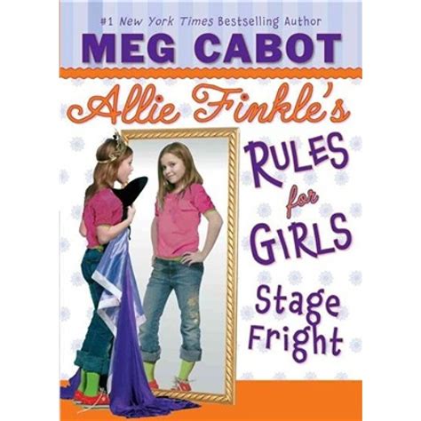 stage fright allie finkles rules for girls book 4 Doc