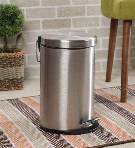 stainless steel kitchen dustbin