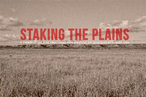 staking the plains