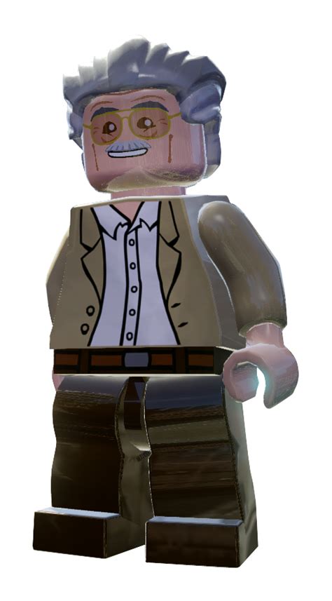 stan lee lego figure