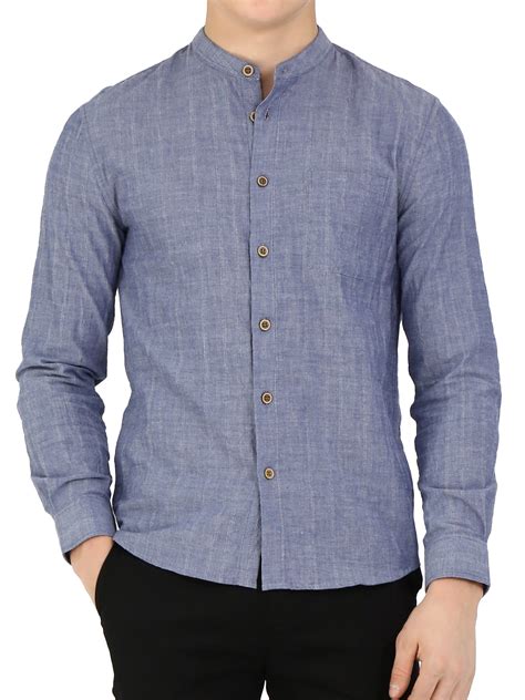 stand collar shirt