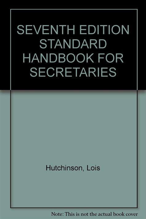 standard handbook for secretaries Reader