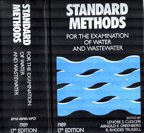 standard methods 19th edition Reader