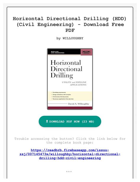 standard-specifications-horizontal-directional-drilling-free Ebook Epub