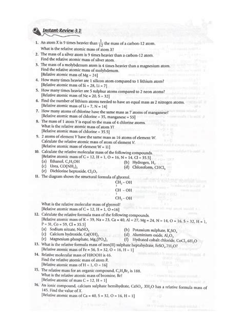 standardized test practice chapter 3 chemistry Epub