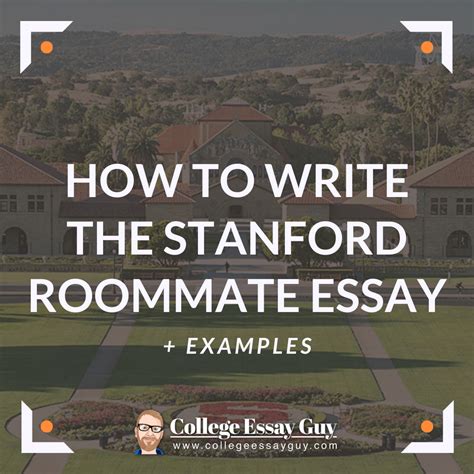 stanford letter to roommate essay Epub