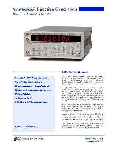 stanford research systems ds335 user guide Doc