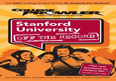 stanford university off the record college prowler Epub