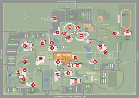 stanislaus state campus map