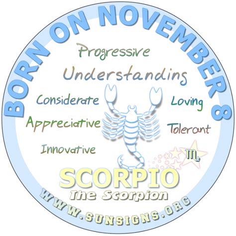 star sign 8th november