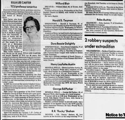 star telegram obituaries