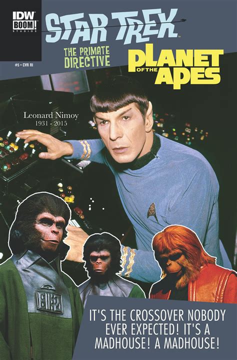 star trek or planet of the apes the primate directive Reader