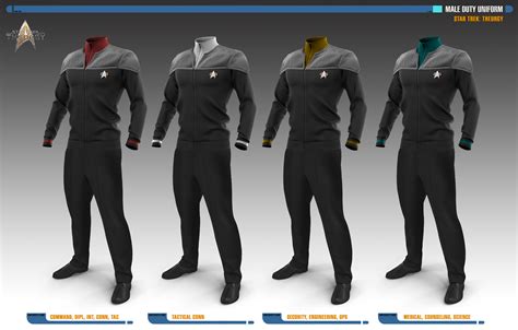 star trek uniform designs