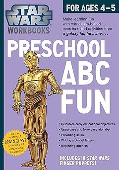 star wars workbook preschool abc fun Reader