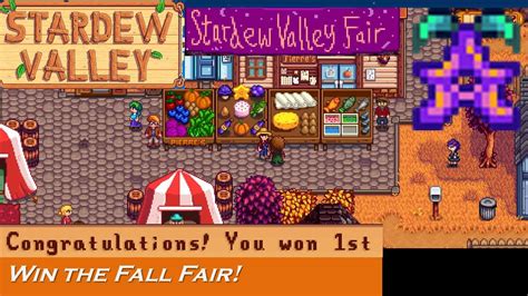 stardew fall fair