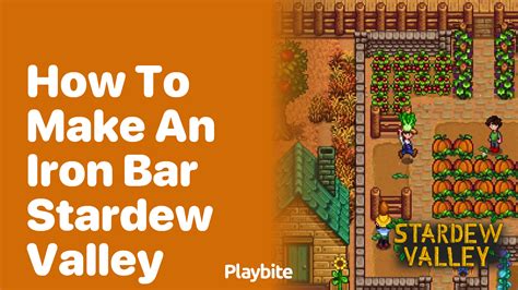 stardew iron bar