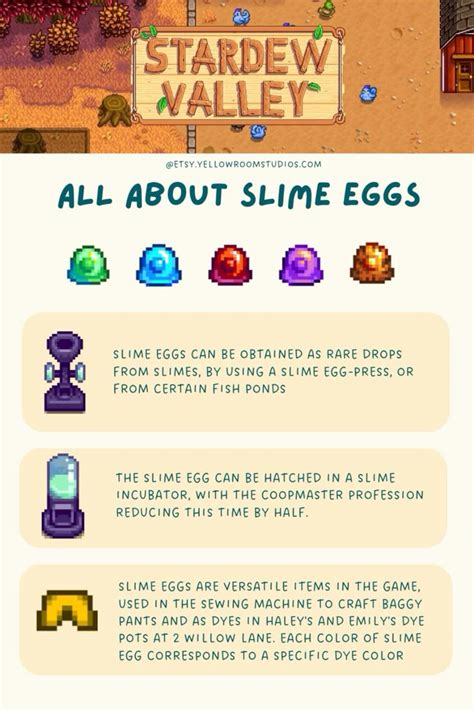 stardew slime eggs