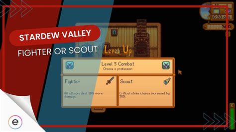 stardew valley fighter or scout