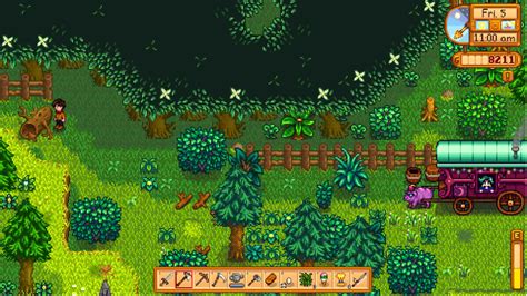 stardew valley secret woods lower slime